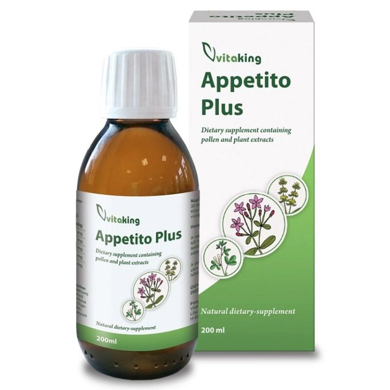 Vitaking Appetito Plus szirup - 200ml 1 Vitaking Appetito Plus szirup - 200ml