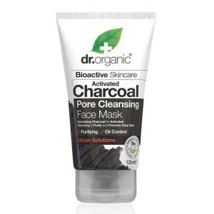 Dr. Organic Charcoal Pórustisztító arcpakolás aktív szénnel - 125ml