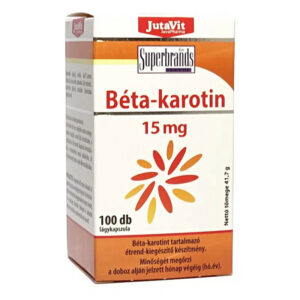 Jutavit Béta-Karotin lágyzselatin kapszula - 100db