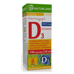 Naturland D3-vitamin csepp – 30ml