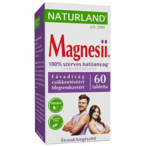 Naturland Magnesii - Magnézium tabletta - 60db