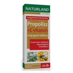 Naturland Propolisz + C-vitamin tabletta - 20 db