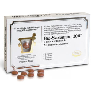 Pharma Nord Bio Szelénium 100 + Cink + vitaminok tabletta - 60db