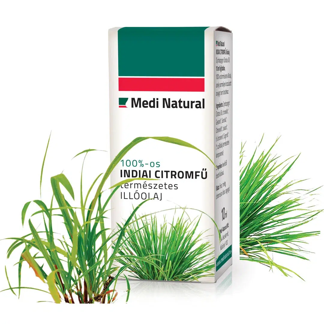 Medinatural illóolaj indiai citromfű - 10ml 1 Medinatural illóolaj indiai citromfű - 10ml