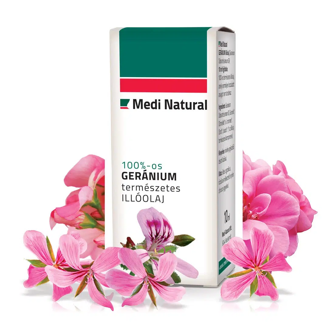 Medinatural illóolaj geránium - 10ml 1 Medinatural illóolaj geránium - 10ml