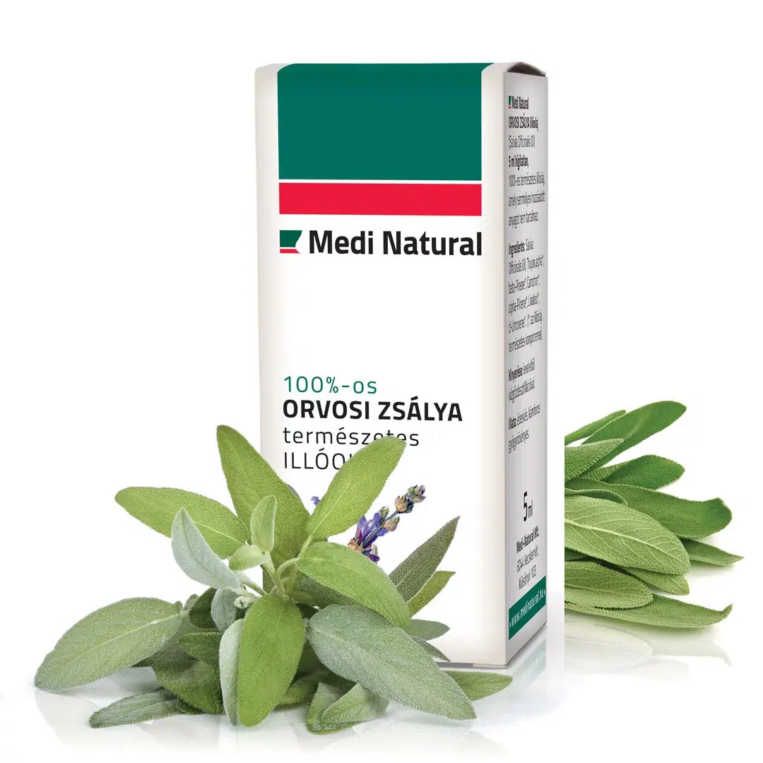 Medinatural illóolaj orvosi zsálya - 5ml 1 Medinatural illóolaj orvosi zsálya - 5ml