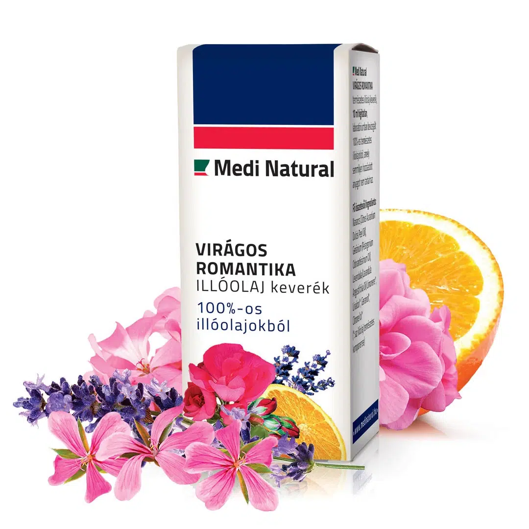 Medinatural illóolaj virágos romantika - 10ml 1 Medinatural illóolaj virágos romantika - 10ml