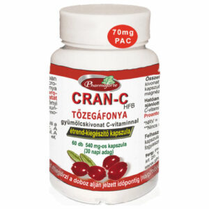 Pharmaforte Cran-C tőzegáfonya kapszula - 60db