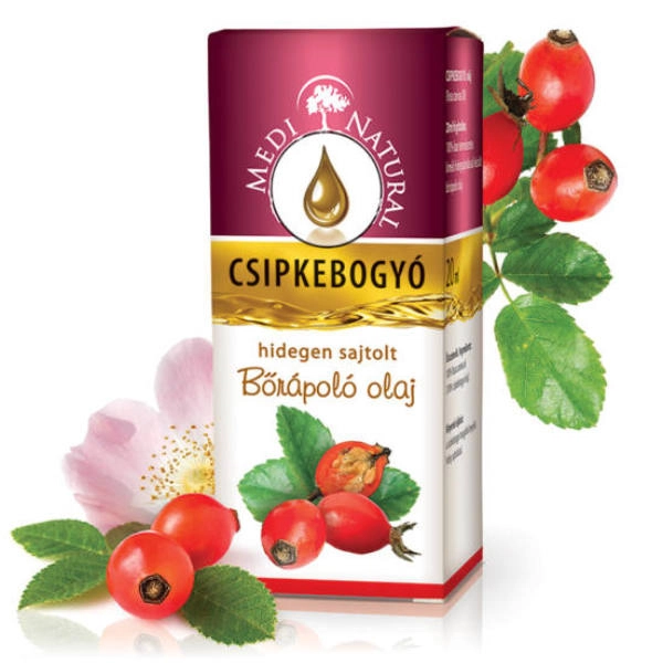 Medinatural Csipkebogyó bőrápoló olaj - 20ml 1 borapolo-olaj-medinatural-csipkebogyo