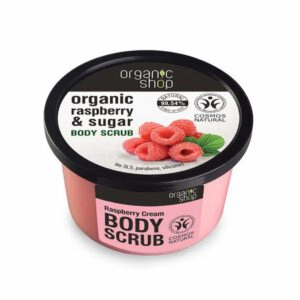 Organic Shop Bőrradír bio málnával - 250ml
