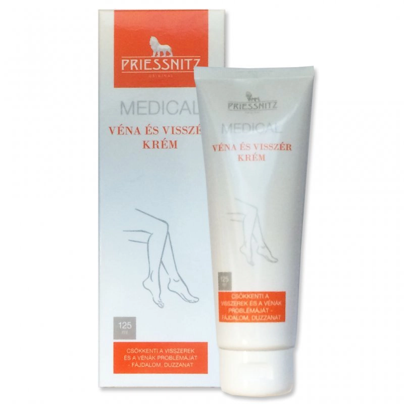 Priessnitz Vein véna és visszérkrém - 125ml 1 priessnitz-vein-vena-es-visszerkrem-125ml