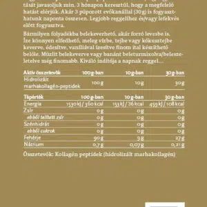 GAL Marhakollagén Peptidek - Classic - 300g 4 GAL Marhakollagén Peptidek - Classic - 300g