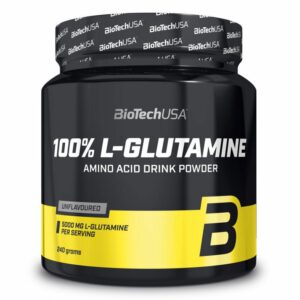 BioTech USA 100% L-Glutamine por - 240g