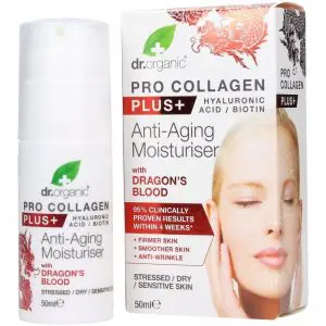 Dr. Organic Pro Collagen Anti-Aging hidratáló arckrém sárkányvérfa kivonattal - 50ml
