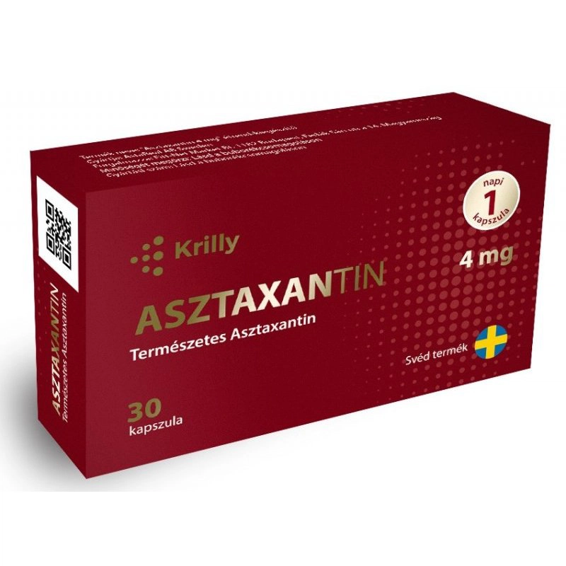 Krilly Asztaxantin kapszula - 30db 1 Krilly Asztaxantin kapszula - 30db