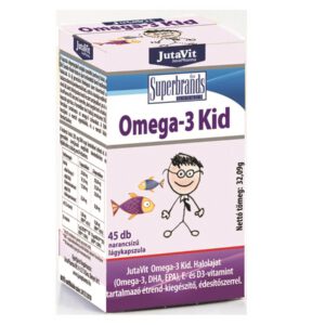 Jutavit Omega-3 Kid lágykapszula - 45db