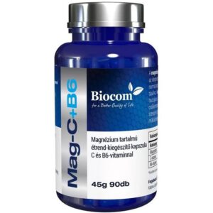 Biocom MAG-C+B6-vitamin kapszula - 90db