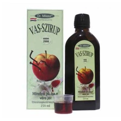 Dr. Milesz Vas szirup - 250ml 1 Dr. Milesz Vas szirup - 250ml