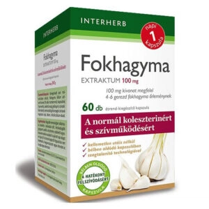 Interherb Napi 1 Fokhagyma extraktum 100mg kapszula - 60db