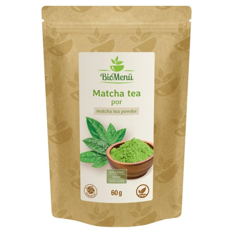 Biomenü Bio Matcha tea por - 60g 1 Biomenü Bio Matcha tea por - 60g