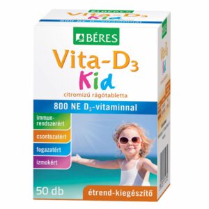 Béres Vita-D3 Kid 800NE rágótabletta - 50db
