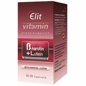 Vita Crystal E-lit Vitamin - Béta-Karotin + Lutein kapszula - 60db
