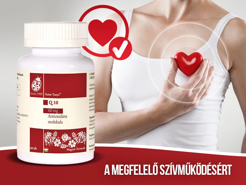 Q10 Koenzim - Már meglévő szívproblémáknál is segíthet!