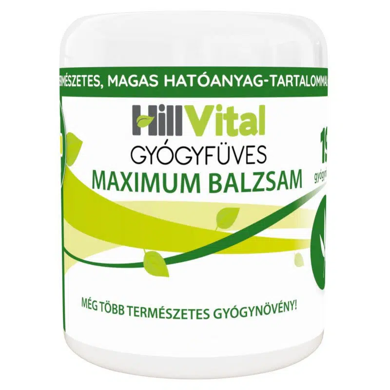 HillVital Gyógyfüves Maximum balzsam - 250ml 1 HillVital Gyógyfüves Maximum balzsam - 250ml