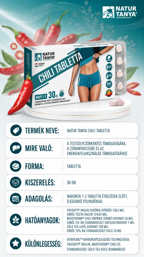 Chili tabletta