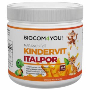 Biocom Kindervit - narancsízű italpor - 190g