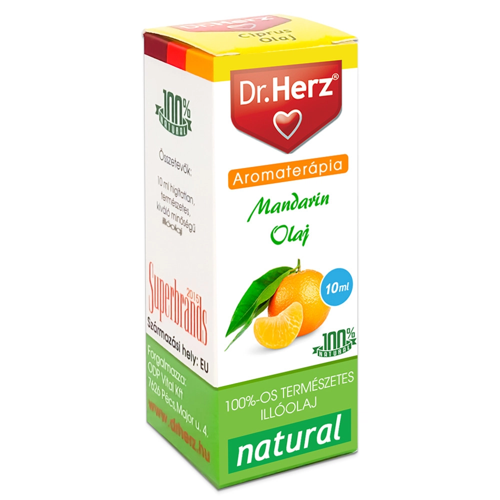 Dr. Herz Mandarin illóolaj - 10ml 1 Dr. Herz Mandarin illóolaj - 10ml