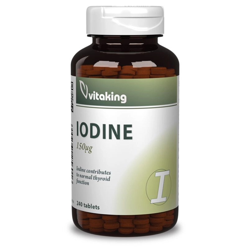Vitaking Jód (IODINE) tabletta - 240db