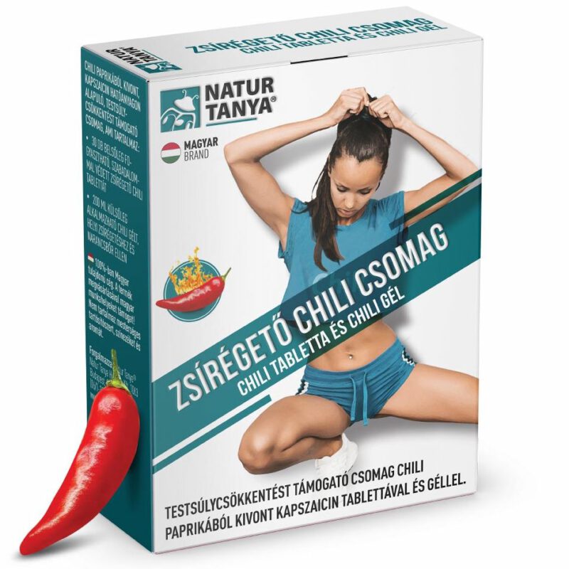 Natur Tanya Chili zsírégető csomag , Chili tabletta + Chili
