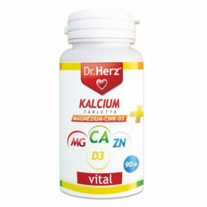 Dr. Herz Kalcium+Magnézium+Cink+D3-vitamin tabletta - 90db