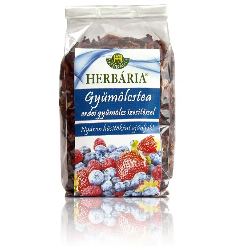Herbária erdei gyümölcs ízesítésű gyümölcstea - 120g 1 Herbária erdei gyümölcs ízesítésű gyümölcstea - 120g