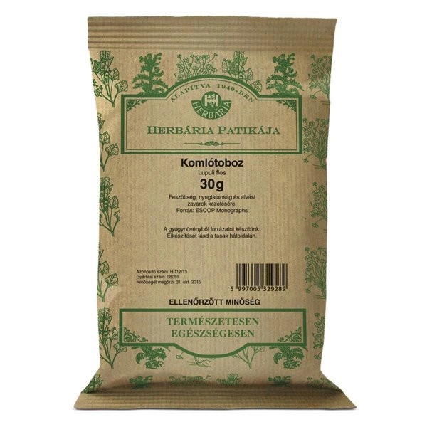 Herbária komlótoboz tea - 30g 1 Herbária komlótoboz tea - 30g