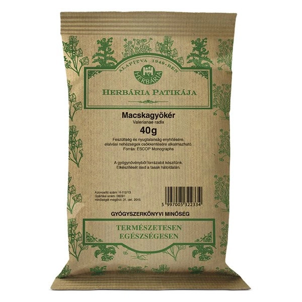 Herbária macskagyökér tea - 40g 1 Herbária macskagyökér tea - 40g