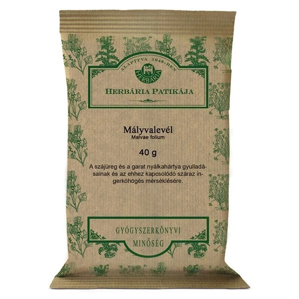 Herbária mályvalevél tea - 40g 1 Herbária mályvalevél tea - 40g