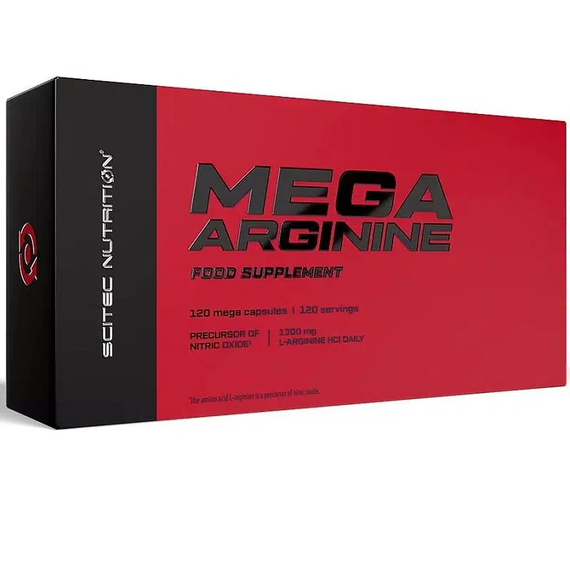 Scitec Nutrition Mega Arginine kapszula - 120db 1 Scitec Nutrition Mega Arginine kapszula - 120db