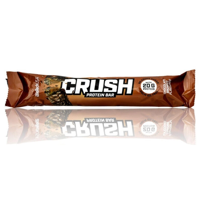 BioTech USA Crush Bar csokoládé-brownie szelet - 64g