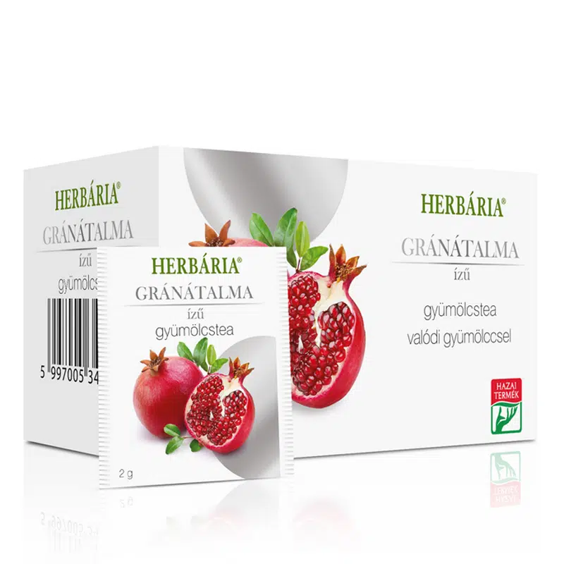 Herbária gyümölcstea gránátalma - 20 filter 1 Herbária gyümölcstea gránátalma - 20 filter