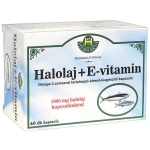 Herbária Halolaj + E-vitamin kapszula - 60db