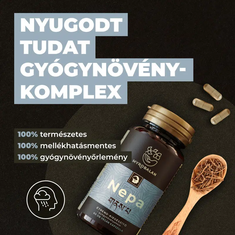 Myrobalan Nepa - nyugodt tudat kapszula - 60db 2 Myrobalan Nepa - nyugodt tudat kapszula - 60db