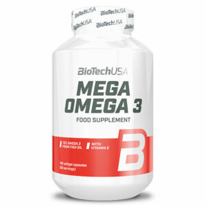 BioTech USA Mega Omega-3 gélkapszula - 180db