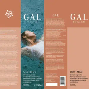 GAL Q10 + MCT - 250ml 5 GAL Q10 + MCT - 250ml
