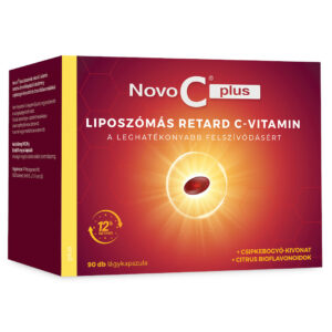 Novo C Plus liposzómás C-vitamin kapszula - 90db