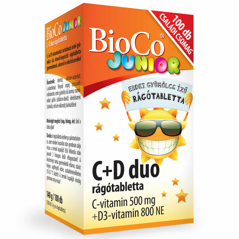 BioCo C+D Duo Retard C-vitamin mg + D3-vitamin NE tabletta - db » cspl.hu