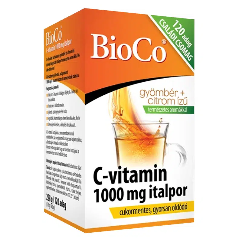 BioCo C vitamin 1000mg italpor - 120 adag 1 BioCo C vitamin 1000mg italpor - 120 adag