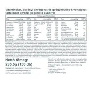 Vitaking Daily One Multivitamin tabletta - 150db 3 Vitaking Daily One Multivitamin tabletta - 150db - Image 2