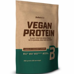 BioTech USA Vegan Protein csokoládé-fahéj - 500g